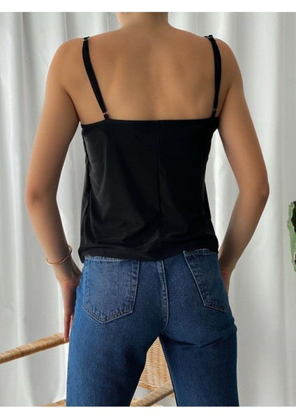 Kadın Degaje Yaka Salaş Askılı Atlet BLZ1072 modelleri