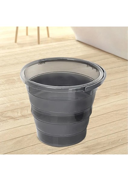 Katlanabilir Akordiyon Su Kovası - Platin Serisi Katlanır Kova - 6 Lt