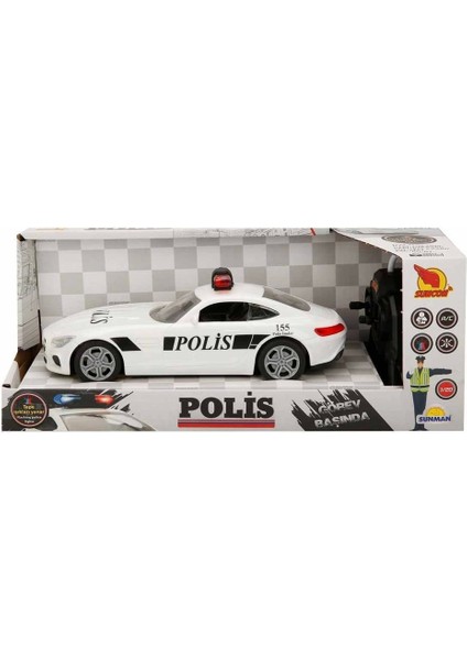 Bfs Nessiworld 20357 Uzaktan Kumandalı Suncon Işıklı Polis Arabası 21 cm fiyatları