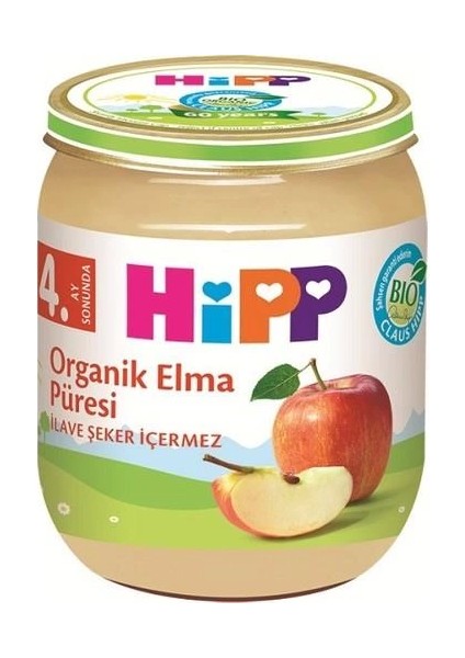 Bfs p Organik Elma Püresi 125 gr