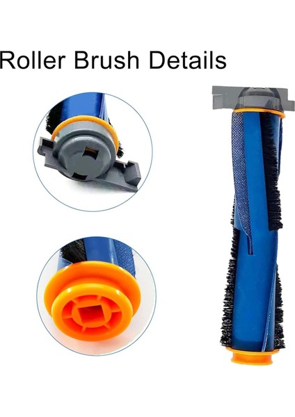 Roborock SAROS10 Için S9MAXV Ultra Vakum Temizleyici Aksesuarları Ana Fırça, Yan Fırça Toz Torbası Değiştirme Paket Fırçası (Yurt Dışından) modelleri