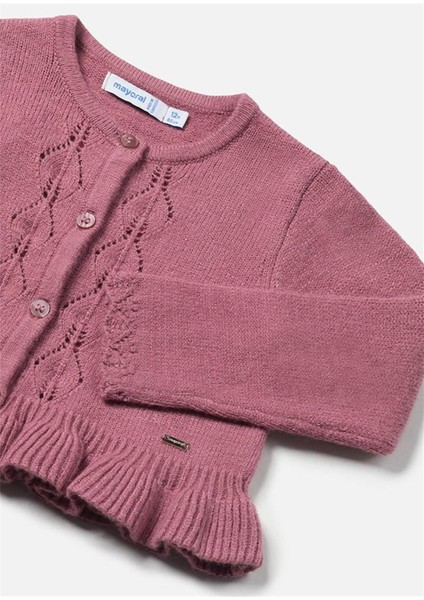 Kız Bebek Örme Hırka Pembe 2326 fiyatları