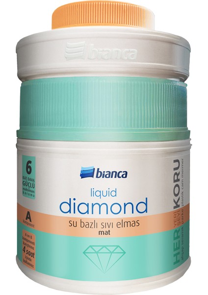 Liquid Diamond - Su Bazlı Sıvı Elmas Parlak 600 Gram