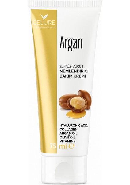 Argan Yağlı Nemlendirici Krem 75 ml | El, Yüz ve Vücut Için Yoğun Bakım fiyatları