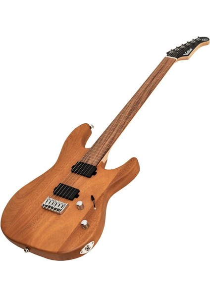 FTS300A Mat Koyu Kahve Okoume Ağacı Hh Aktif Perdesiz Elektro Gitar modelleri