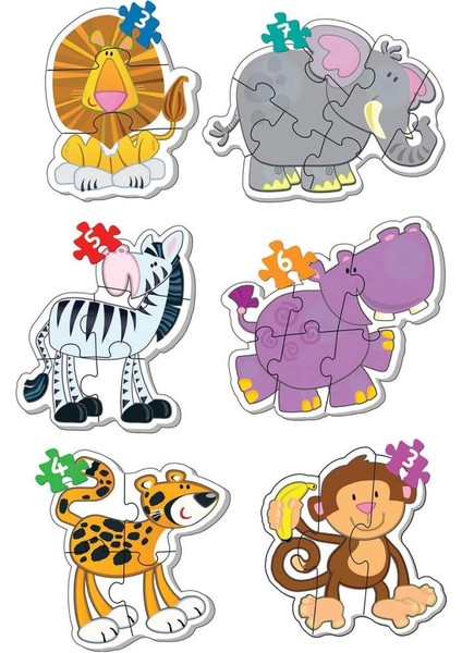 Bfs Nessiworld 1703 Baby Puzzle Benim Ilk Hayvanlar Puzzlem modelleri