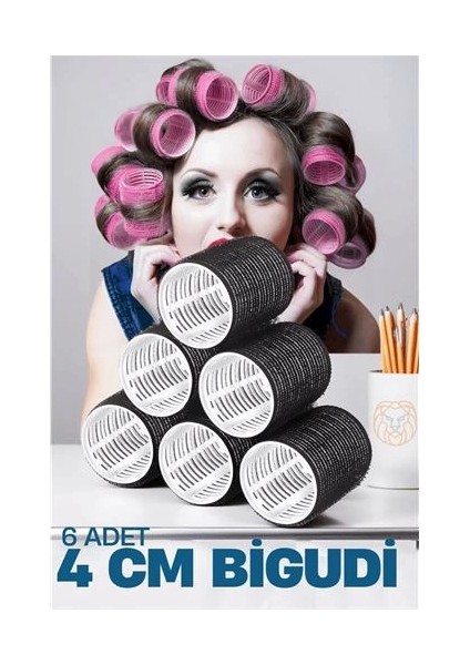 Bfs 4 cm Bigudi 6 Lı Paket