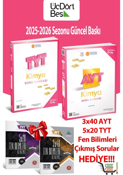 -TYT Ayt Kimya 2026 Model Soru Bankası Seti Hediyeli! fiyatları
