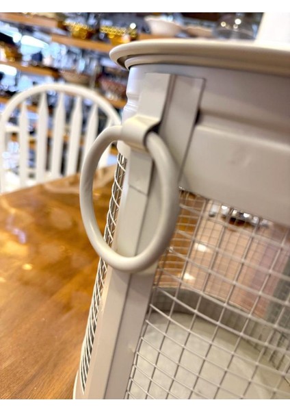 Stripe Bej Galvaniz Sebzelik 26X22CM fiyatları