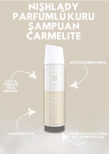 Parfümlü Kuru Şampuan Carmelıte (150 Ml) fiyatları
