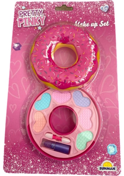 Alman Pastası Şeklinde Çocuk Sürülebilir Makyaj Seti