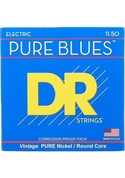 Phr-11 Pure Blues Elektro Gitar Teli (Heavy 11-50)