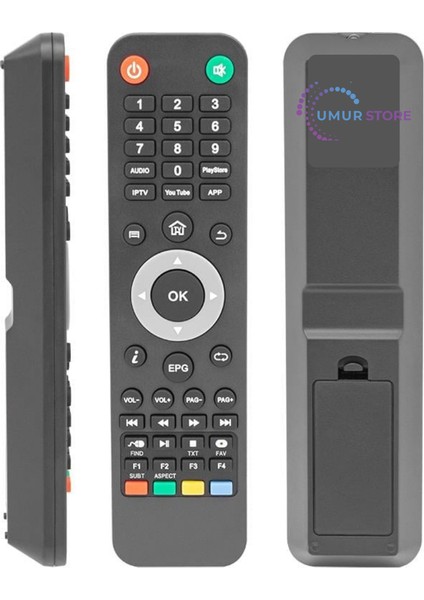 S8 Hd Ip Tv Uydu Alıcısı Kumandası