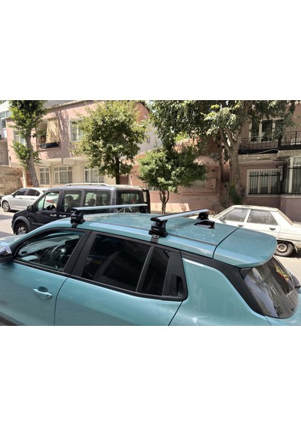 Jeep Avenger 2022-2025 Oluksuz Üst Tavan Portbagaj Taşıyıcı Ara Atkısı Toros Serisi Pro 4 Gri fırsatları