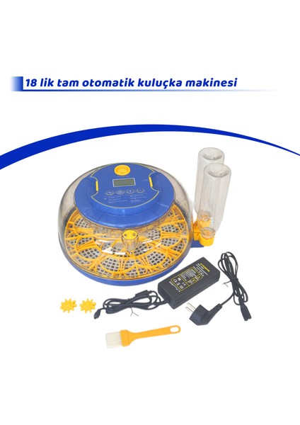 Altın Kuluçka 18 Lik Tam Otomatik Kuluçka Makinesi |18 Lik Profesyonel kuluçka makinası