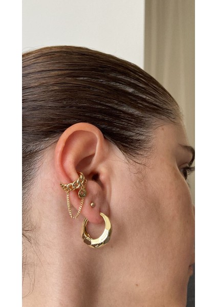 Kıkırdak Xupıng Kalite Zincir Detaylı Şık Sargı Desenli Tüm Kombinler Ile Uyumlu fiyatları