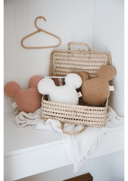 Kahve Souris Teddy Yastık