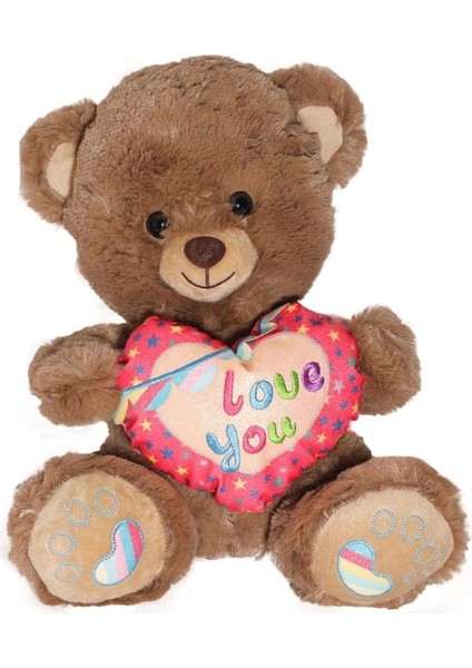 Bfs PJH2324 peluş Kalpli Ayı Love You 30 cm -Vardem