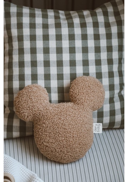 Kahve Souris Teddy Yastık