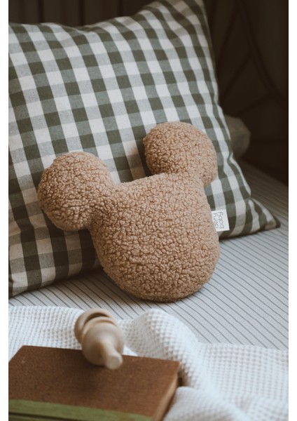 Kahve Souris Teddy Yastık