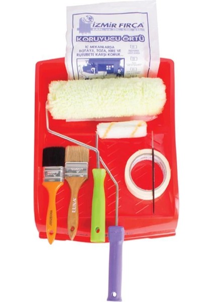 Luna Profesyonel Boyacı Seti 25 cm Rulolu