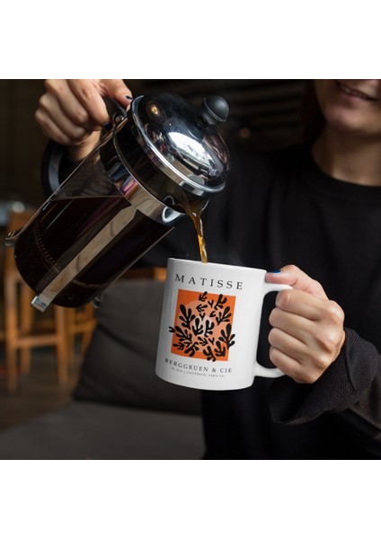 Henri Matisse Desen Porselen Kupa Bardak, 300ML, Tabloe fiyatları