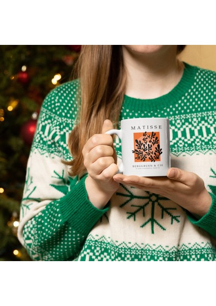 Henri Matisse Desen Porselen Kupa Bardak, 300ML, Tabloe indirimleri