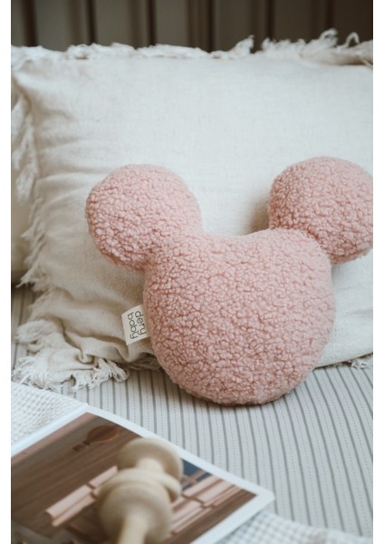 Pudra Souris Teddy Yastık