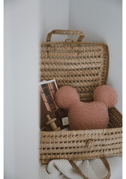 Pudra Souris Teddy Yastık