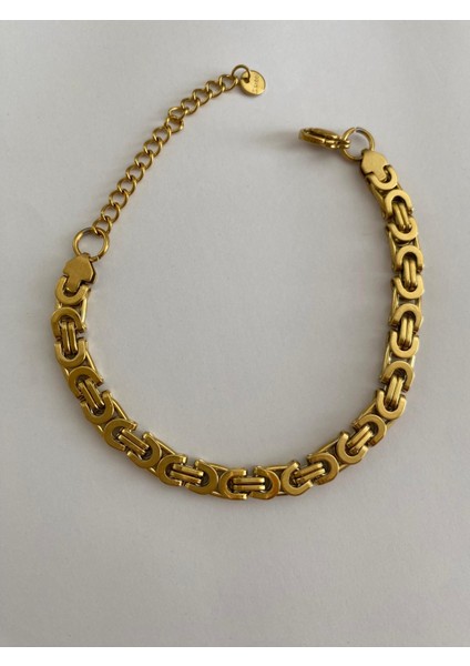 Çelik Kral Model Gold Bileklik fiyatları