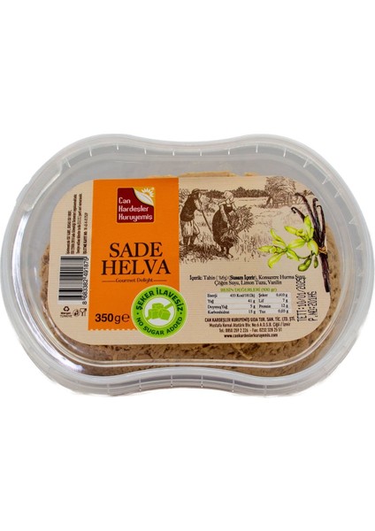 Sade Helva Şekersiz 350 gr