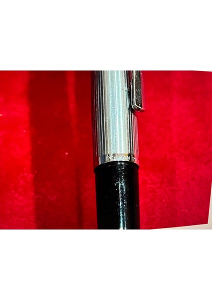 Pelikan 20 Silvexa 14 Ayar Altın Uçlu Kutusunda Dolmakalem - Sorunsuz Çalışır Durumda