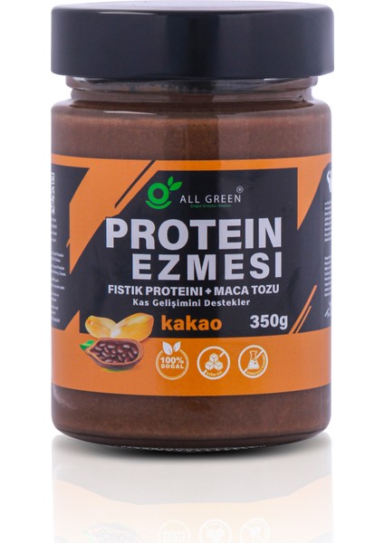 Protein Fıstık Ezmesi, Maca Kökü Tozu ve Kakaolu – Doğal Güç, Performans ve Kas Desteği! modelleri