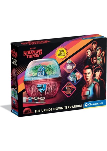 Stranger Things Upside Down Teraryum Bilim ve Bitki Yetiştirme Seti 8+ Yaş