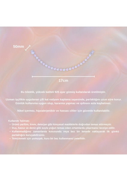 Siyah Zirkon Su Yolu Bileklik – 925 Ayar Gümüş fırsatları