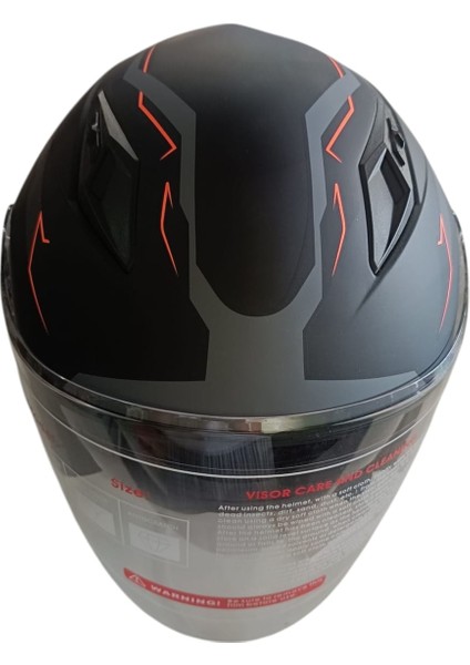 Güneş Vizörlü Açık Motosiklet Kaskı (Mat Siyah) fiyatları