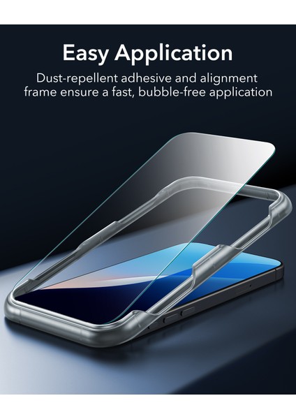 Iphone 16 Plus Halolock Magsafe Hybrid Silikon Kılıf Buzlu Siyah + Ekran Koruyucu Set fırsatları