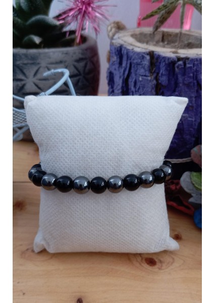 Is Berceste Doğal Taş Koruma Enerji Çakra Bilekliği [hemotit, Oniks Doğal Taş Hediyelik] fiyatları