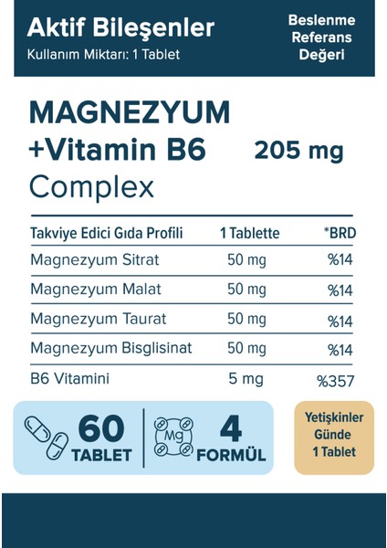 Magnesium 200 Mg - Takviye Edici Gıda modelleri