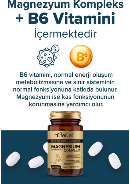 Magnesium 200 Mg - Takviye Edici Gıda