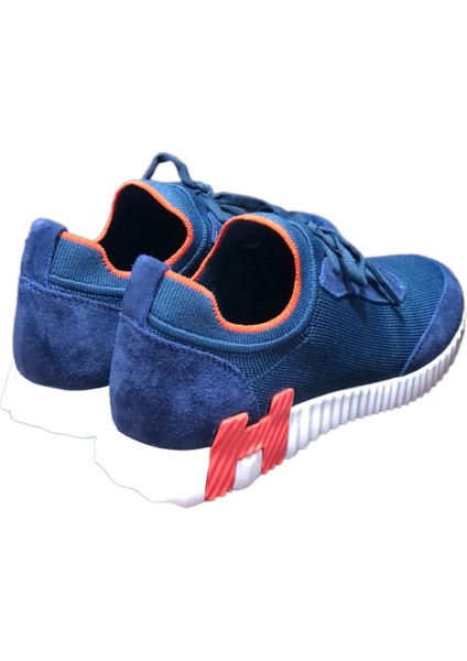Triko H Taban Ortopedik Yazlık Mavi Spor Yürüyüş Ayakkabı modelleri