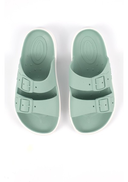 Rocksy-F Pastelgreen/white Çocuk Terlik fiyatları
