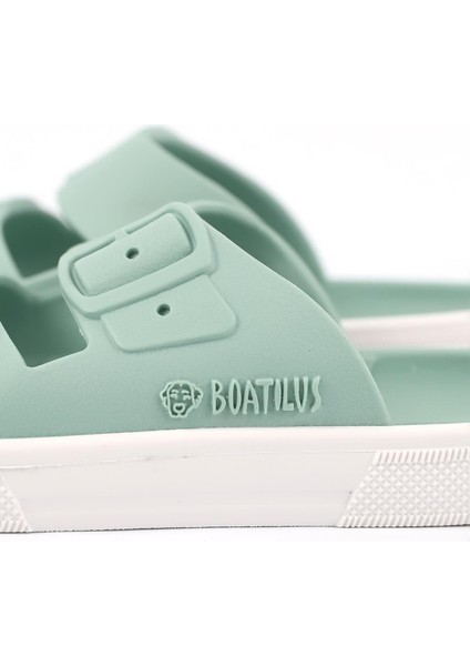 Rocksy-F Pastelgreen/white Çocuk Terlik indirimleri
