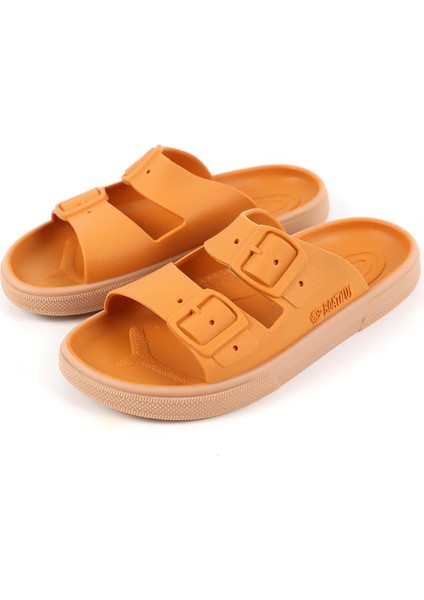 Rocksy-F Pumpkin/beige Çocuk Terlik modelleri