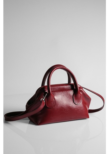 Kadın Bordo Uzun Askılı El ve Omuz Çantası modelleri