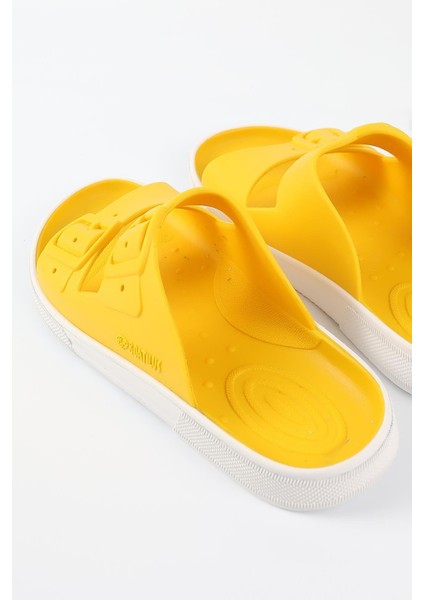 Rocksy-F Yellow/white Çocuk Terlik modelleri