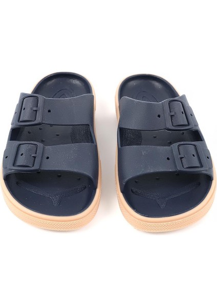 Rocksy-F Navy/beige Erkek Çocuk Terlik