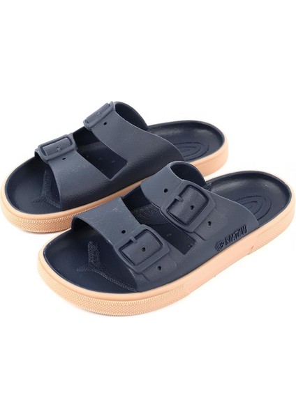 Rocksy-F Navy/beige Erkek Çocuk Terlik modelleri