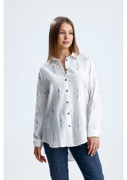 Perla Organik Gömlek White modelleri