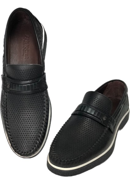 Hakiki Gerçek Deri Espardil Klasik Zımbalı Klasik Ayakkabı Kaliteli Şık Model modelleri